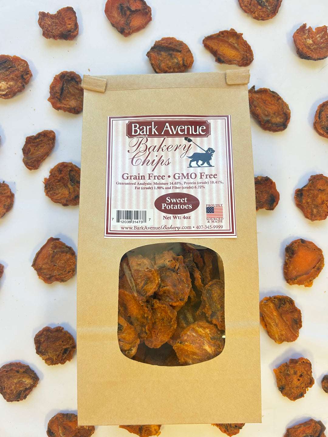 Bark Avenue Sweet Potatoes Chips